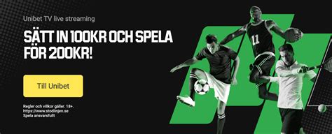 unibet välkomstbonus.